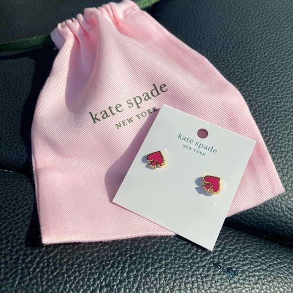 kate spade Jewelry - CUTE & CLASSIC NWT KATE SPADE ♠️ pink earrings!